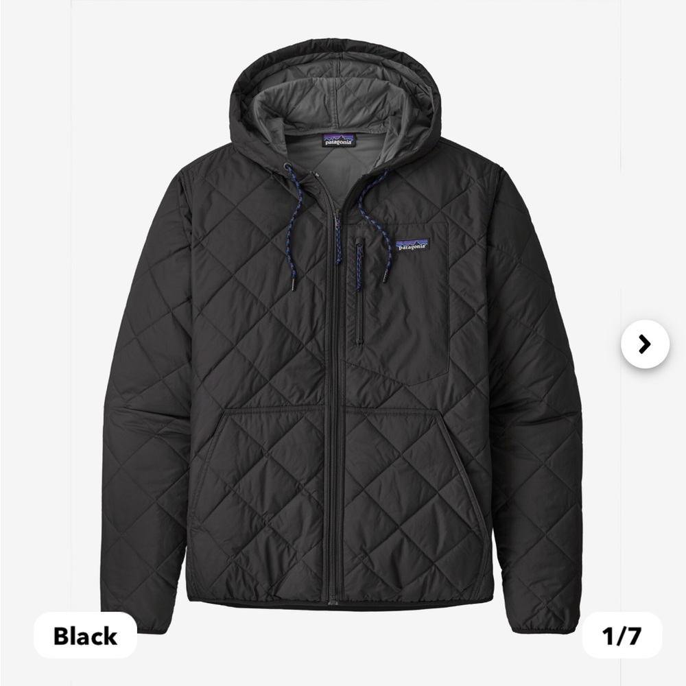 PATAGONIA Men’s Zip Nano-Puff Hoodie